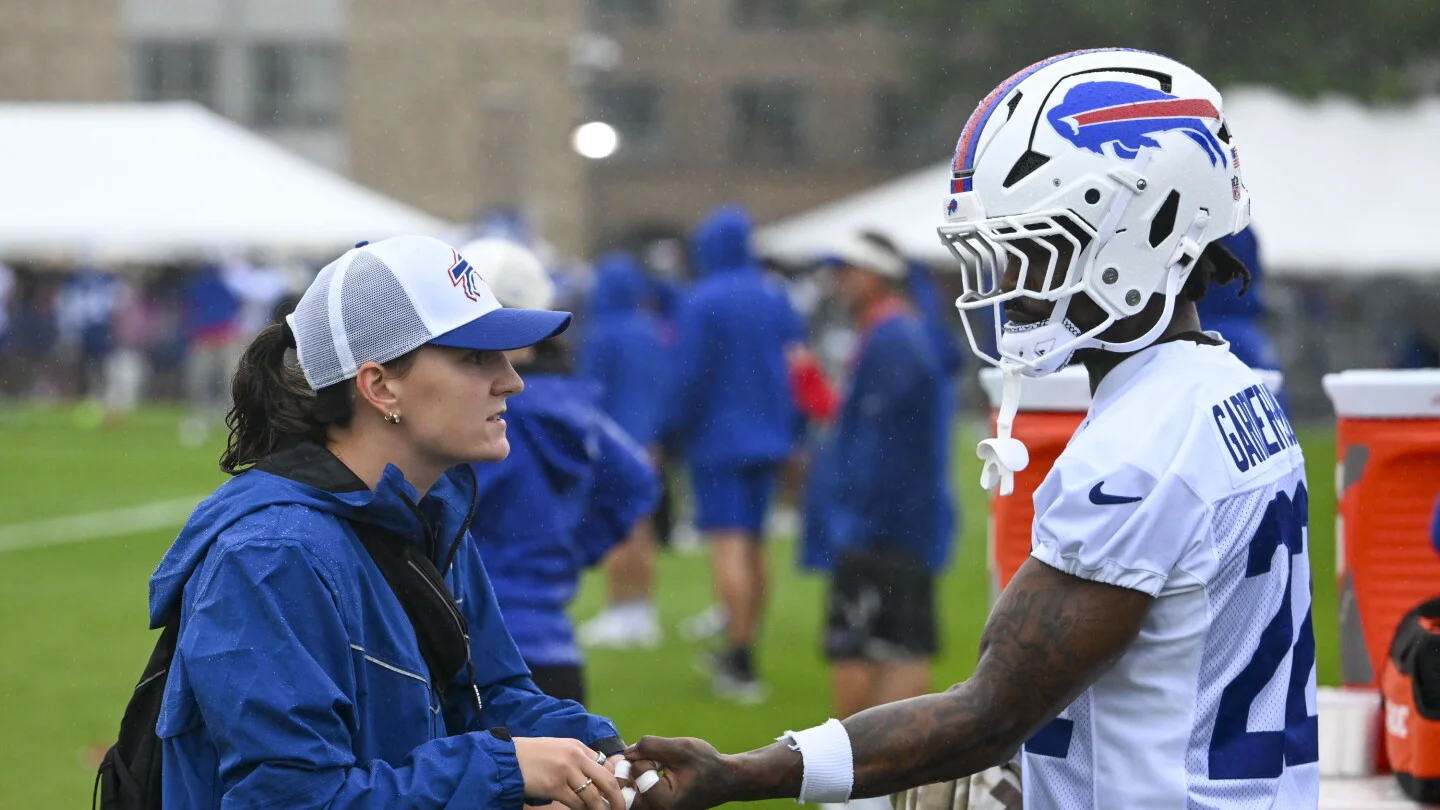 Bills safety Gardner-Johnson sidelined by calf strain ahead of opener