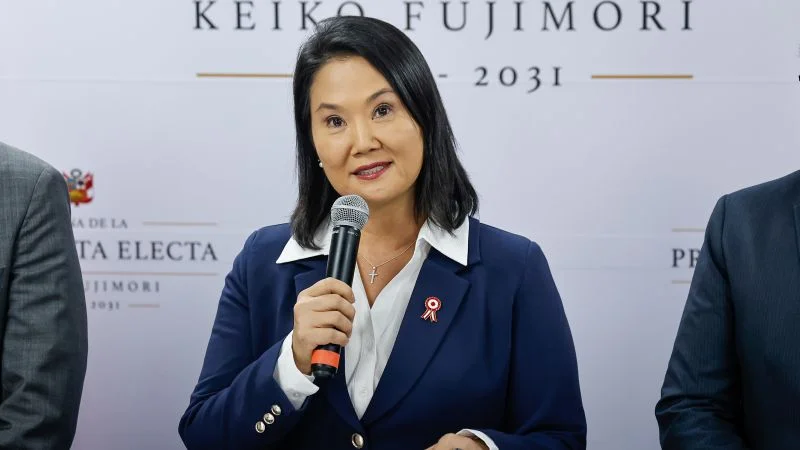 Peru’s Keiko Fujimori clinches razor-thin runoff victory, vows steady transition