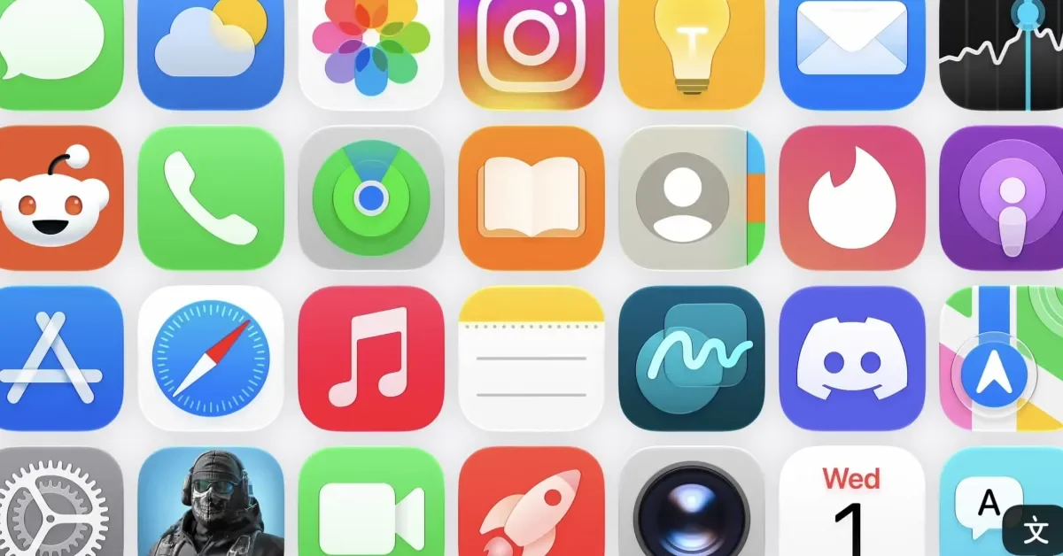 iOS 27 Reimagines iPhone Icons with Sharper, Liquid Glass Styling