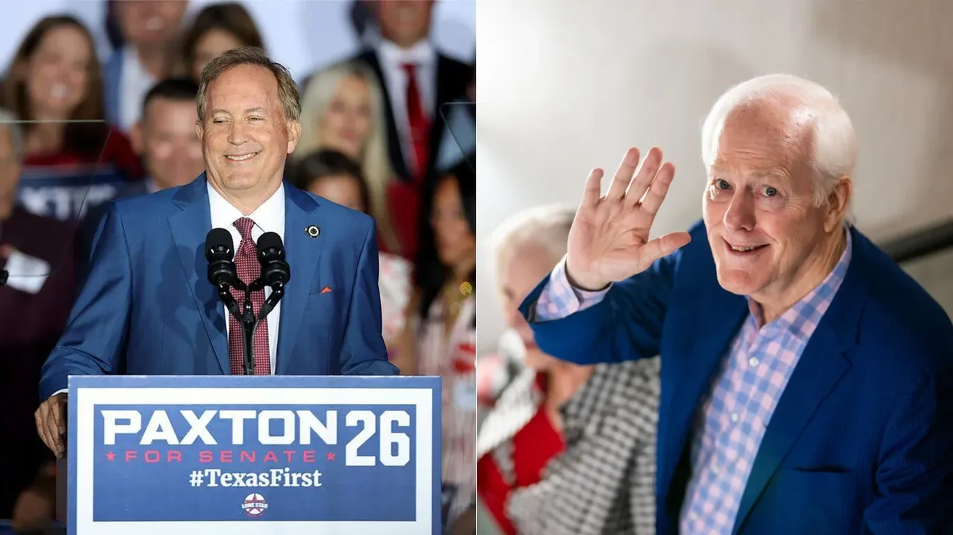 Trump-Backed Paxton Ousts Cornyn in Texas Senate Primary