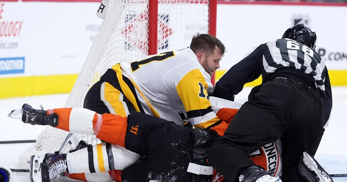 11-Player Penalty-Box Showdown Headlines Flyers-Penguins Game 3 Brawl