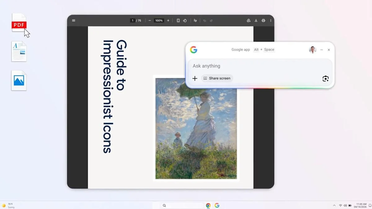 Gemini goes desktop: Google launches a Windows app