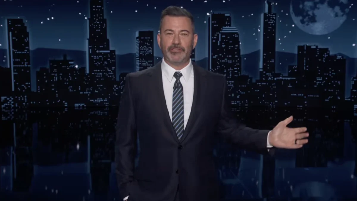 Kimmel skewers Trump's White House UFC spectacle as a chaotic birthday bash