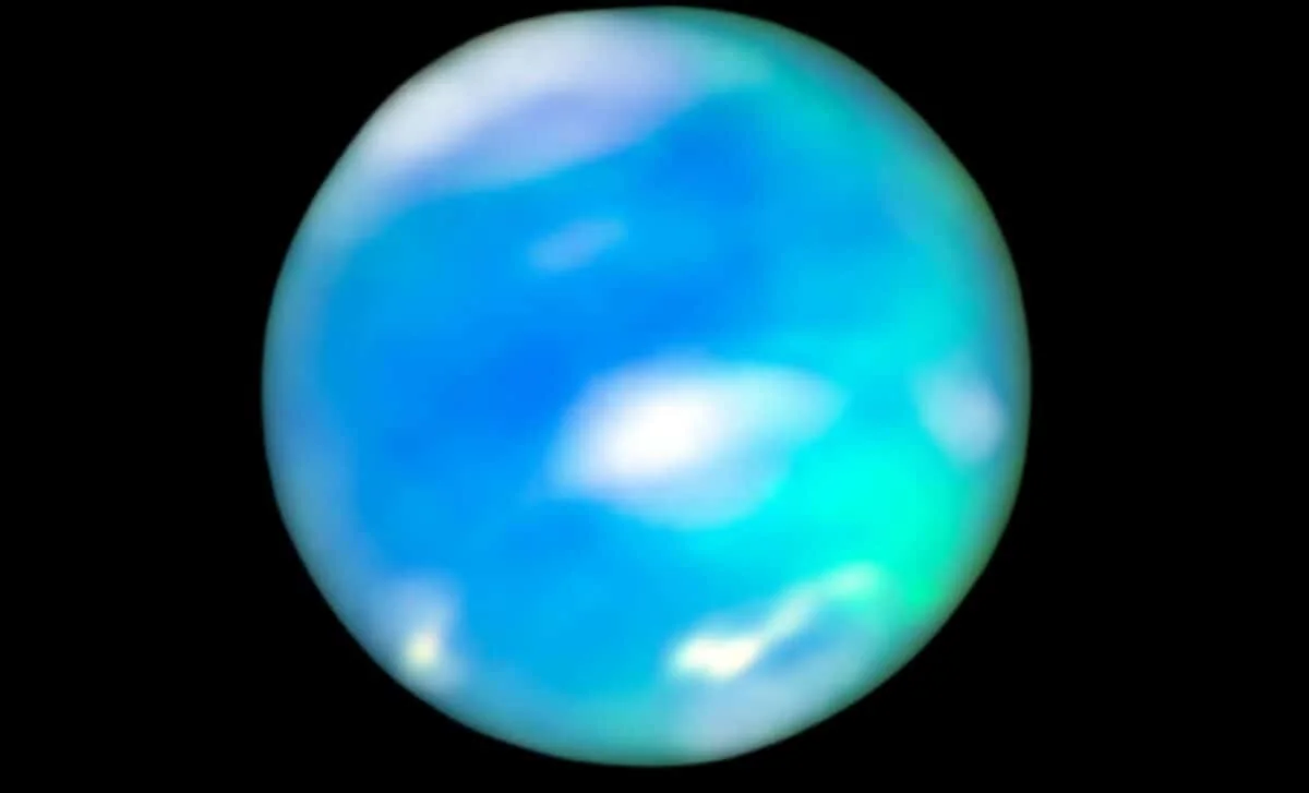 Webb Discovers Neptune’s Hidden Auroras, Solving a 30-Year Mystery