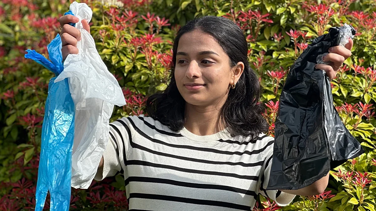 Teen inventor wins Earth Prize with enzyme-releasing bioplastic to fight microplastics