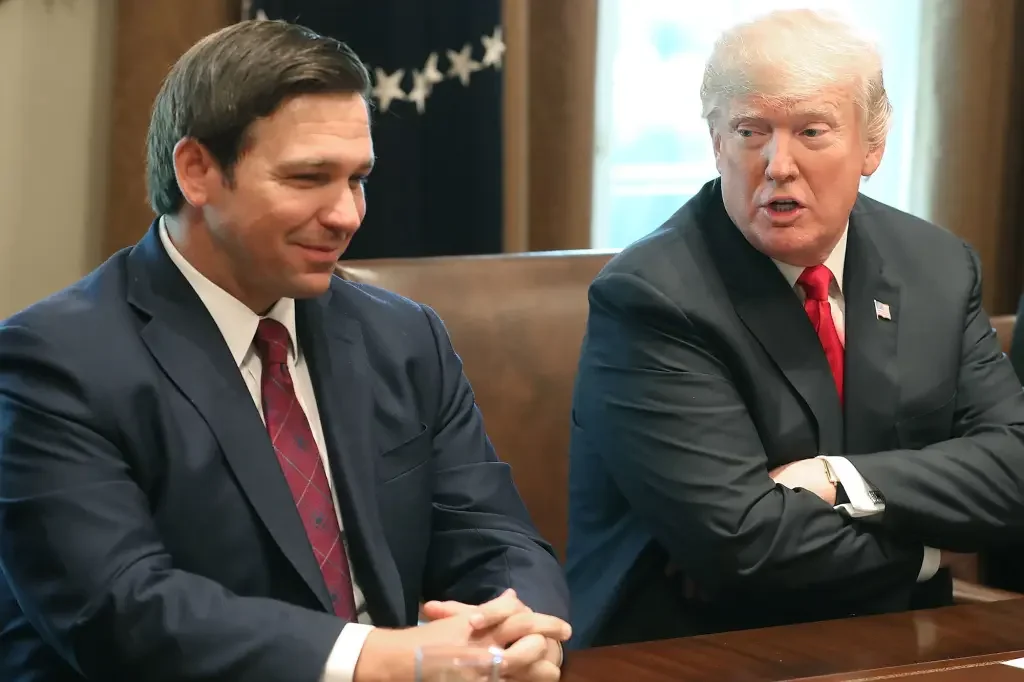 Trump campaign criticizes DeSantis for causing destruction in Florida.