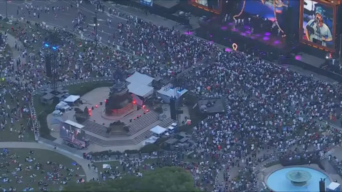 Philly’s Fourth of July Unity Concert Goes On Amid Storm Delays