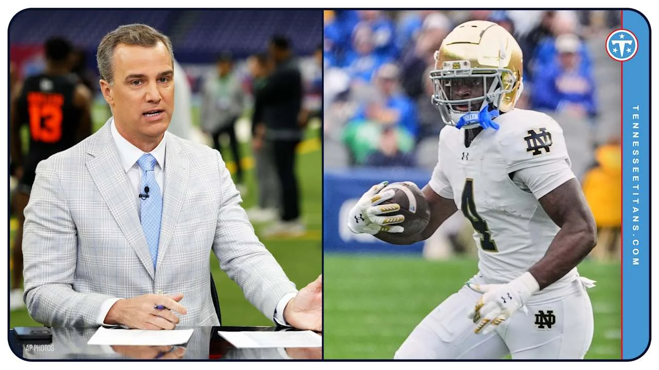 Jeremiyah Love as a Bold Titans No. 4 Pick, Says Daniel Jeremiah