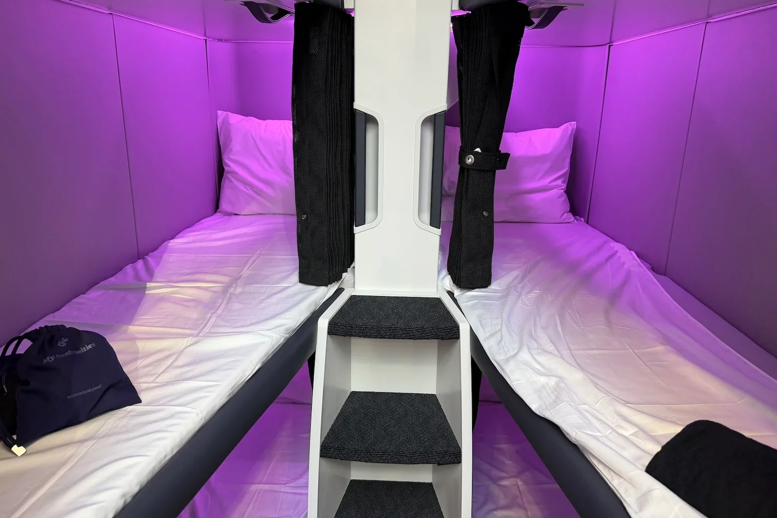 Sky bunk beds land in economy with Air New Zealand's Skynest