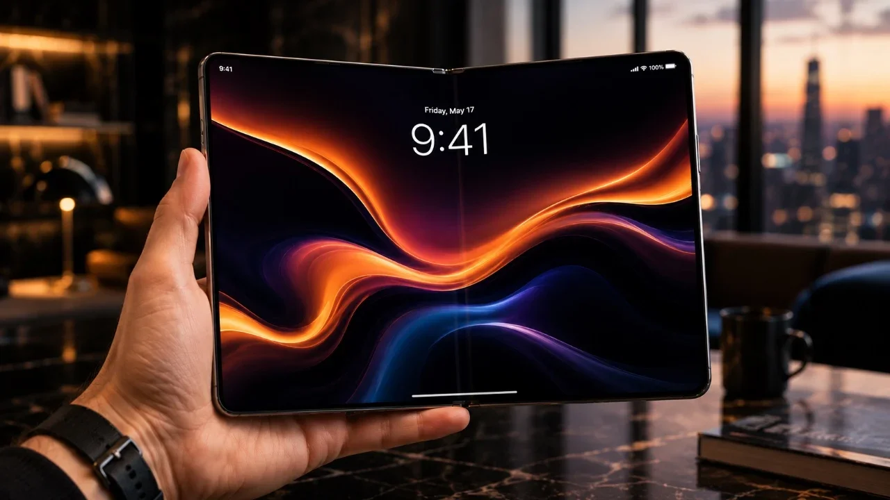 Apple's iPhone Ultra Fold debuts a wide, compact 7.8-inch foldable