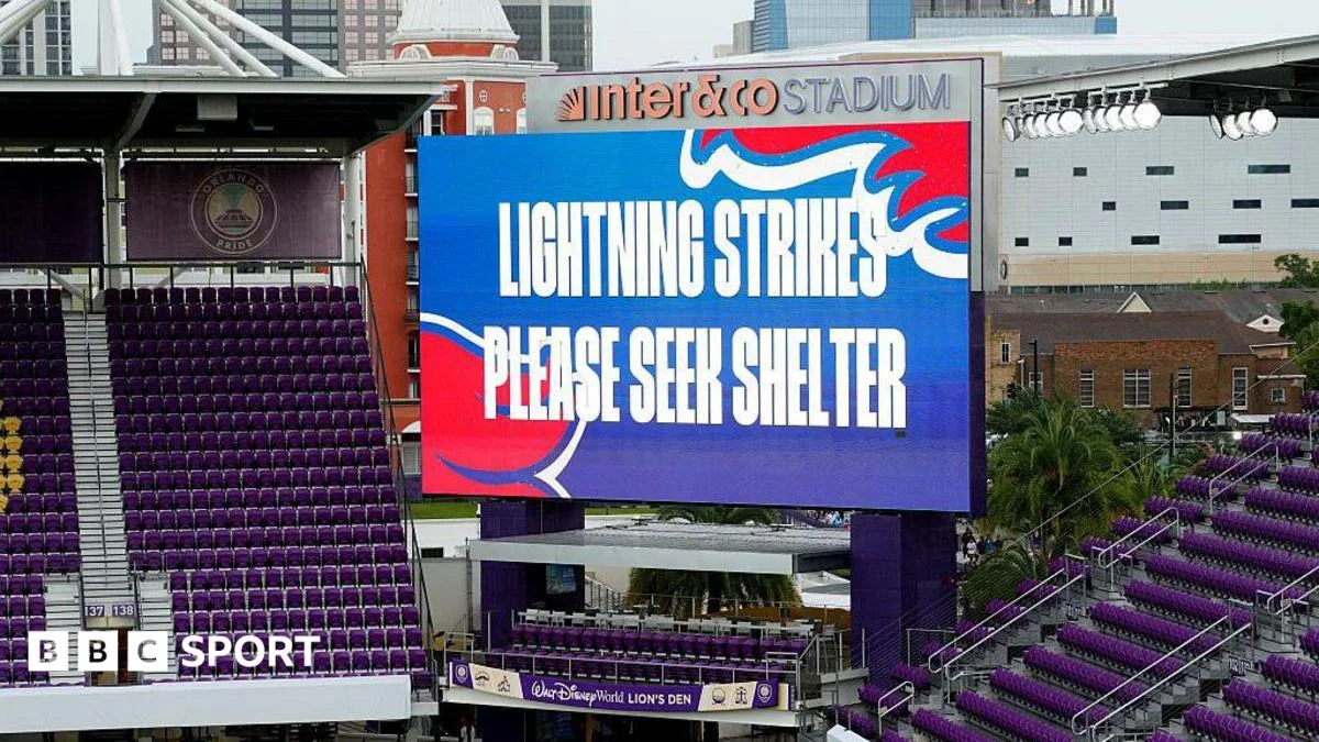 Storms loom as World Cup warm-ups face weather delays