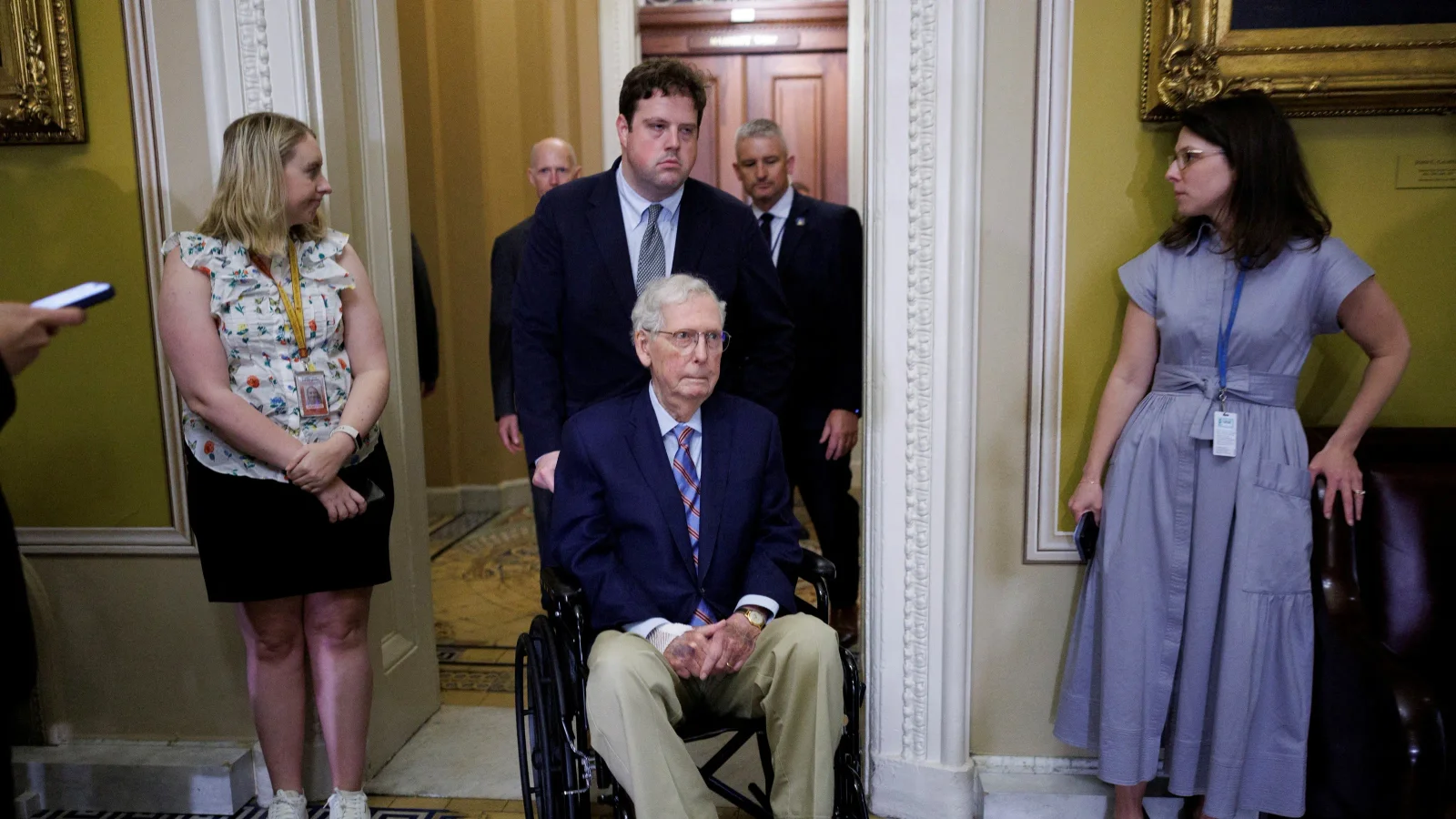 McConnell Health Uncertainty Sparks Capitol Scrutiny