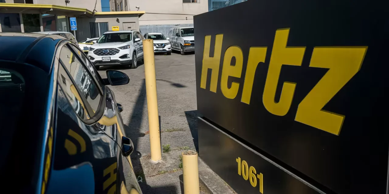 Hertz Stock Slumps as Used-Car Demand Weakens