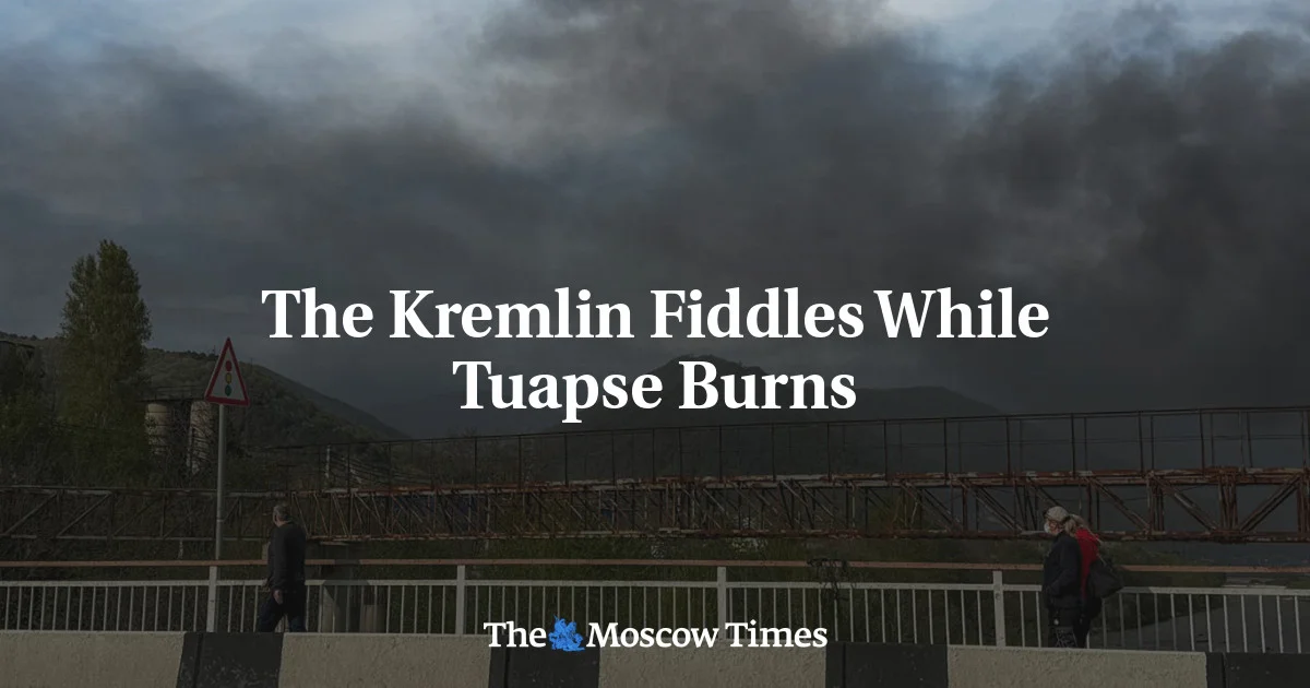 Tuapse Inferno Triggers Lingering Environmental Crisis as Oil Spills Hit Sea and Town