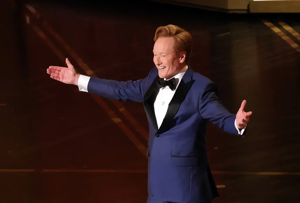 Conan O’Brien to anchor the 99th Oscars in 2027, marking a three-peat