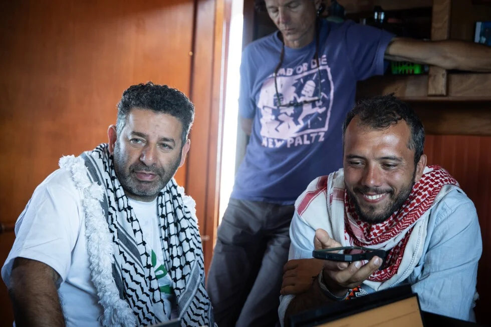 Israel Questions Two Gaza Flotilla Activists After Interception