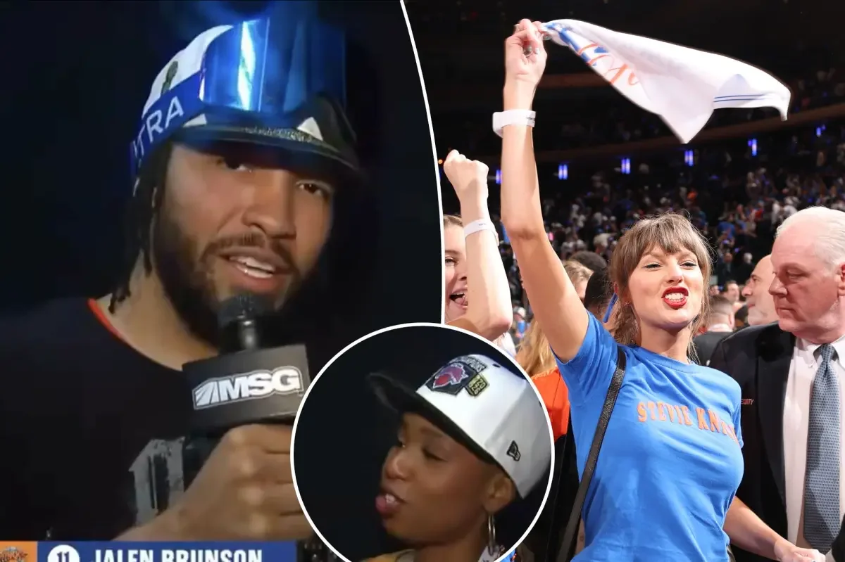 Brunson defends McNutt from Swiftie backlash after Finals hot-mic moment