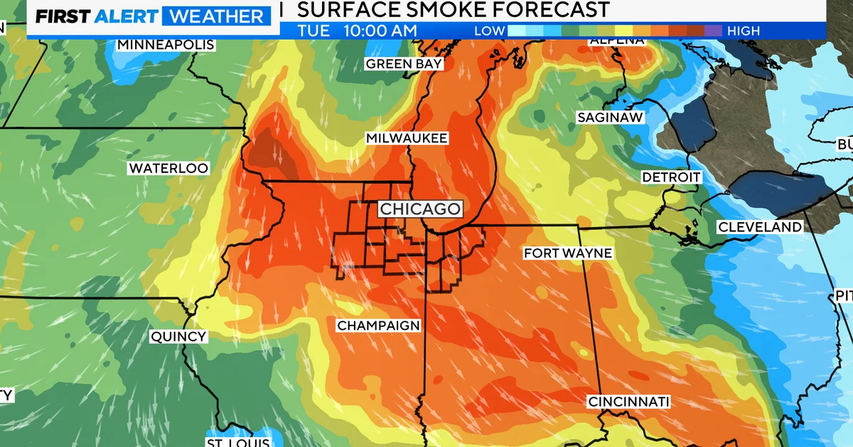 Wildfires Worsen Air Quality Across North America