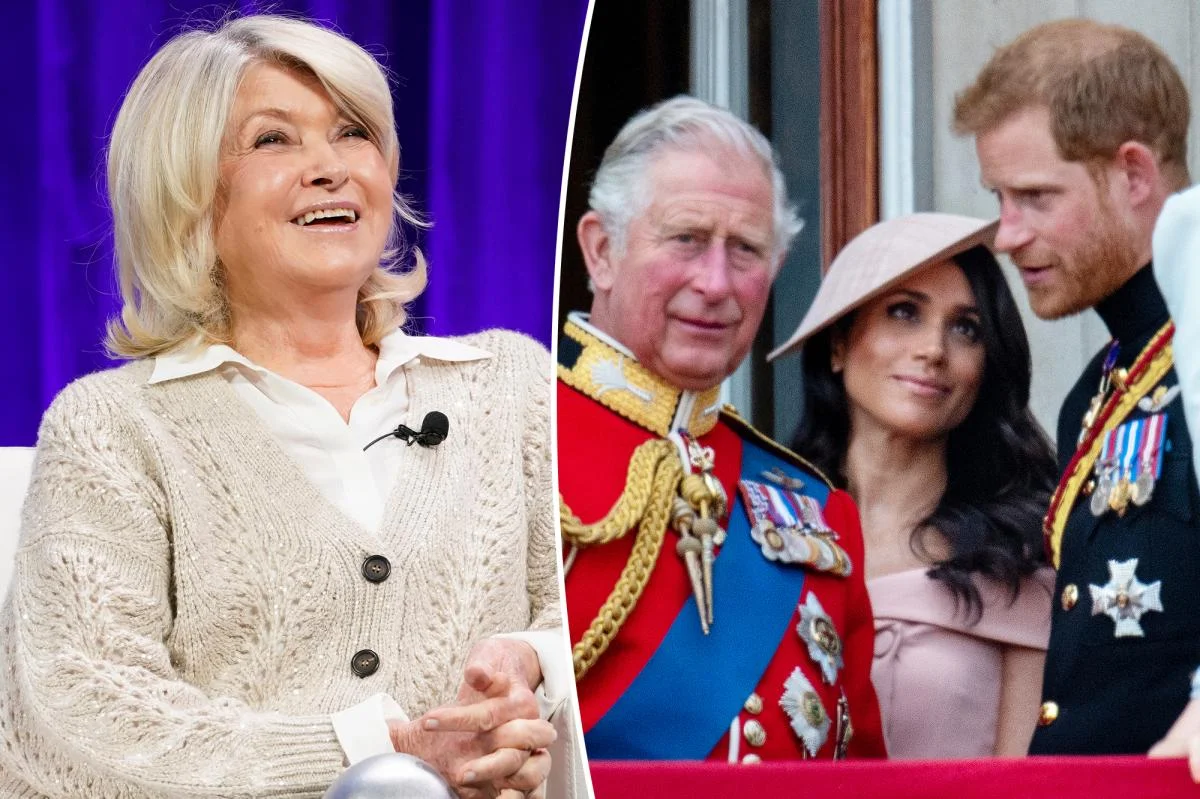 Martha Stewart Accuses Meghan Markle of Gossiping About King Charles Reunion