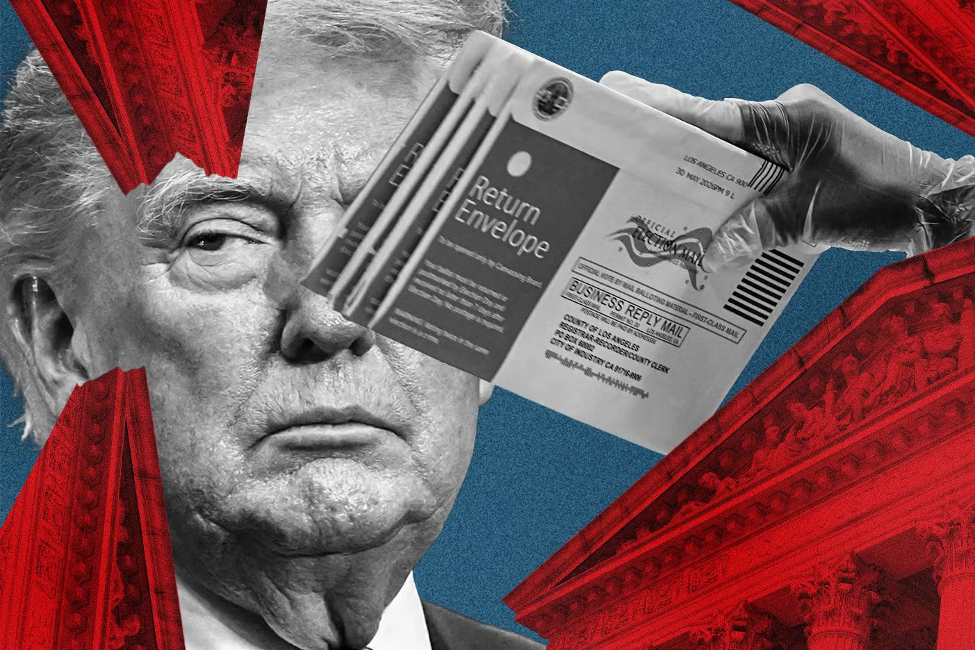 Trump’s National Mail-Voting Plan Sparks Midterm Chaos