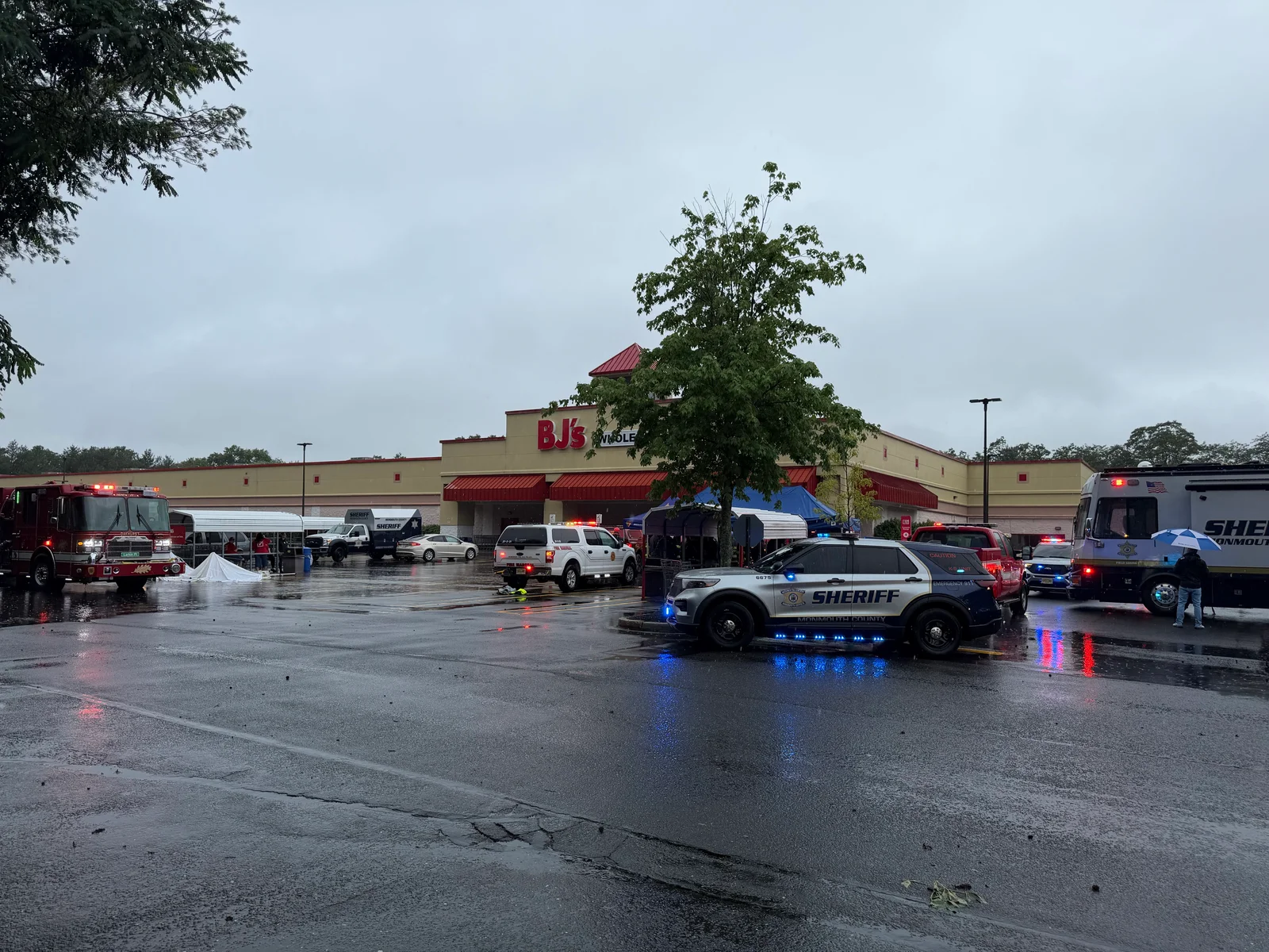 Storm-Weakened Roof Gives Way at BJ’s in Ocean Township