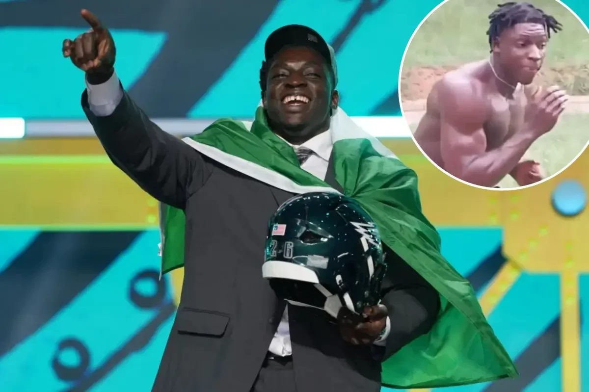 Eagles Roll the Dice on Nigerian Prospect Uar Bernard in 7th-Round Pick