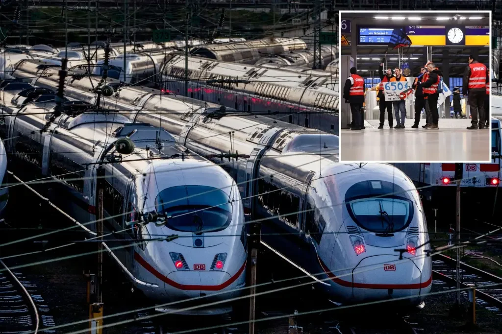 "Massive Strike Brings German Transportation to a Halt"
