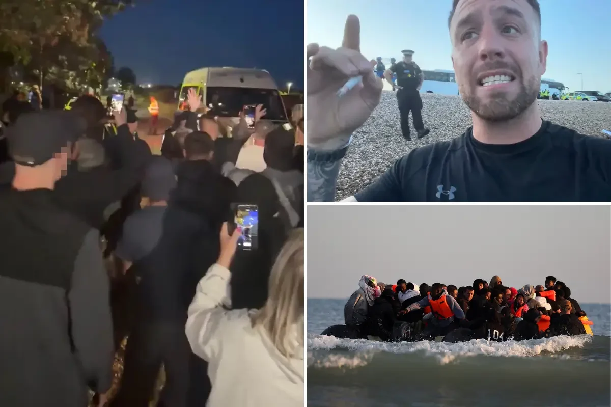 UK condemns anti-immigrant protests as Channel crossings spark clashes