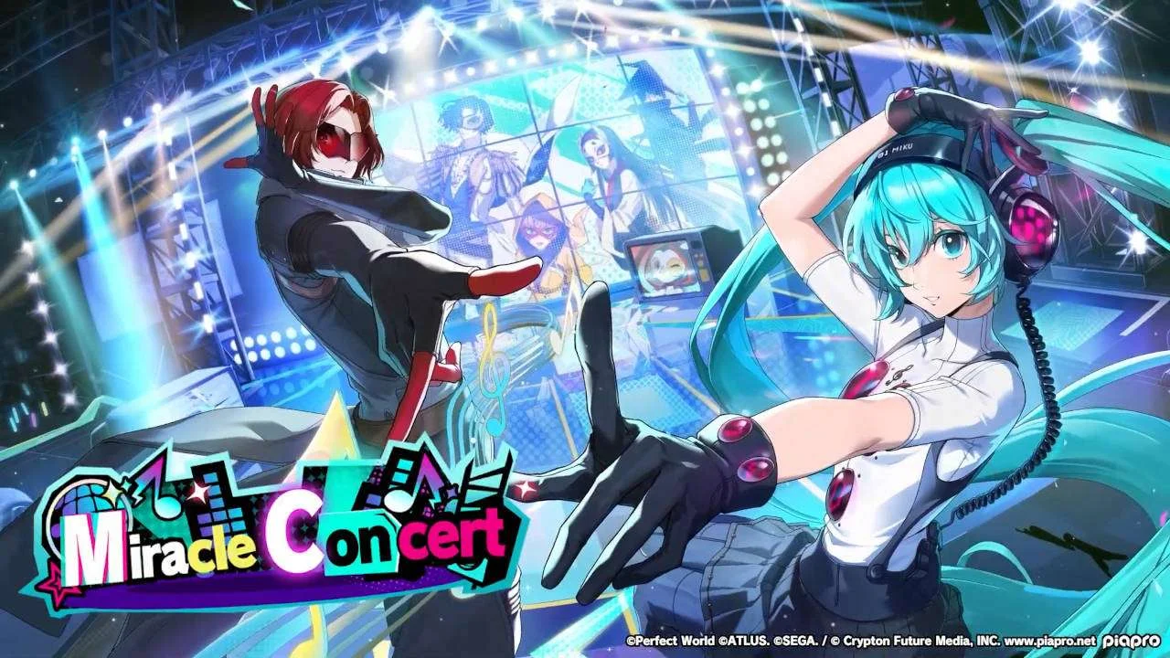 Hatsune Miku Becomes Global Anniversary Unit for Persona 5: The Phantom X