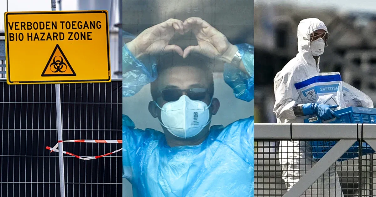 Six-week hantavirus quarantine ends as cruise evacuees head home