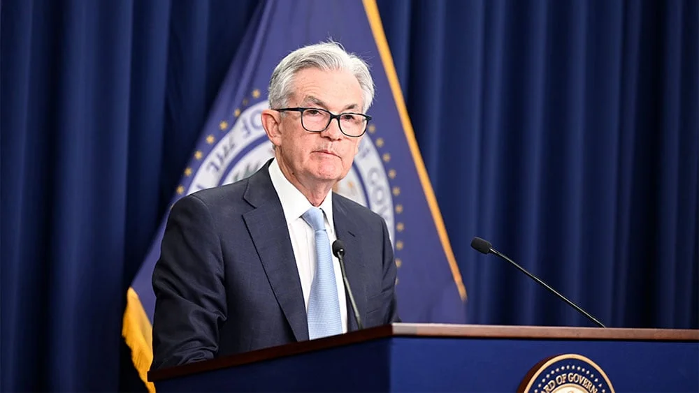 Stocks stumble as jobless claims rise and Powell speech looms.