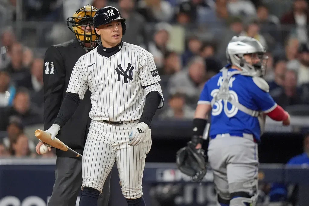 Caballero rises at shortstop as Yankees option Volpe to Triple-A