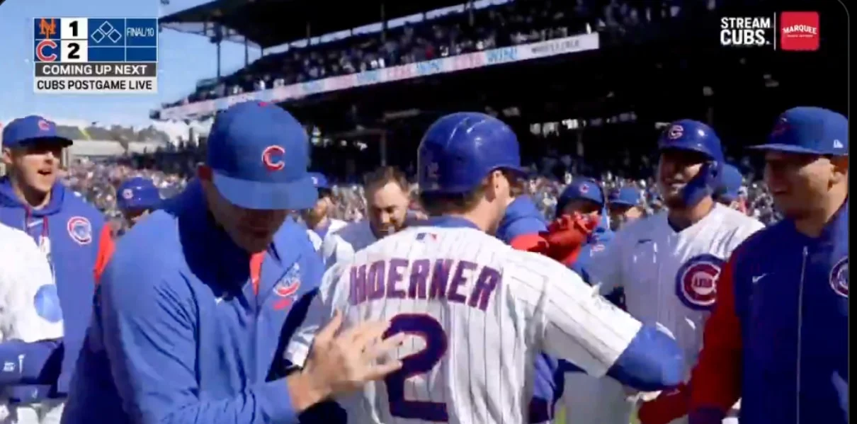 Hoerner’s walk-off sac fly caps Cubs’ five-game surge, sweep of Mets