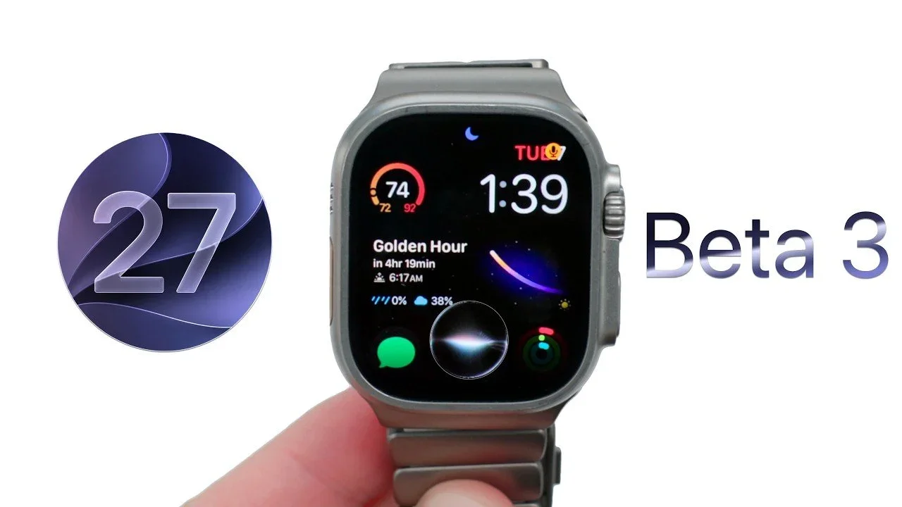 watchOS 27 Beta 3: Faster Siri, Subtle UI Tweaks, and Downgrade Caution