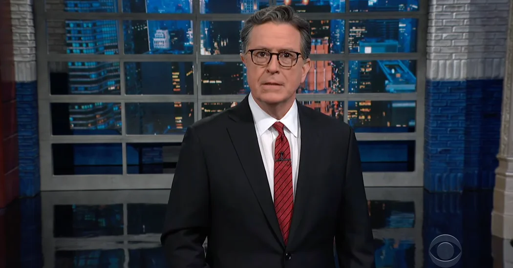Stephen Colbert Takes on Fox News with Demands and Humor.