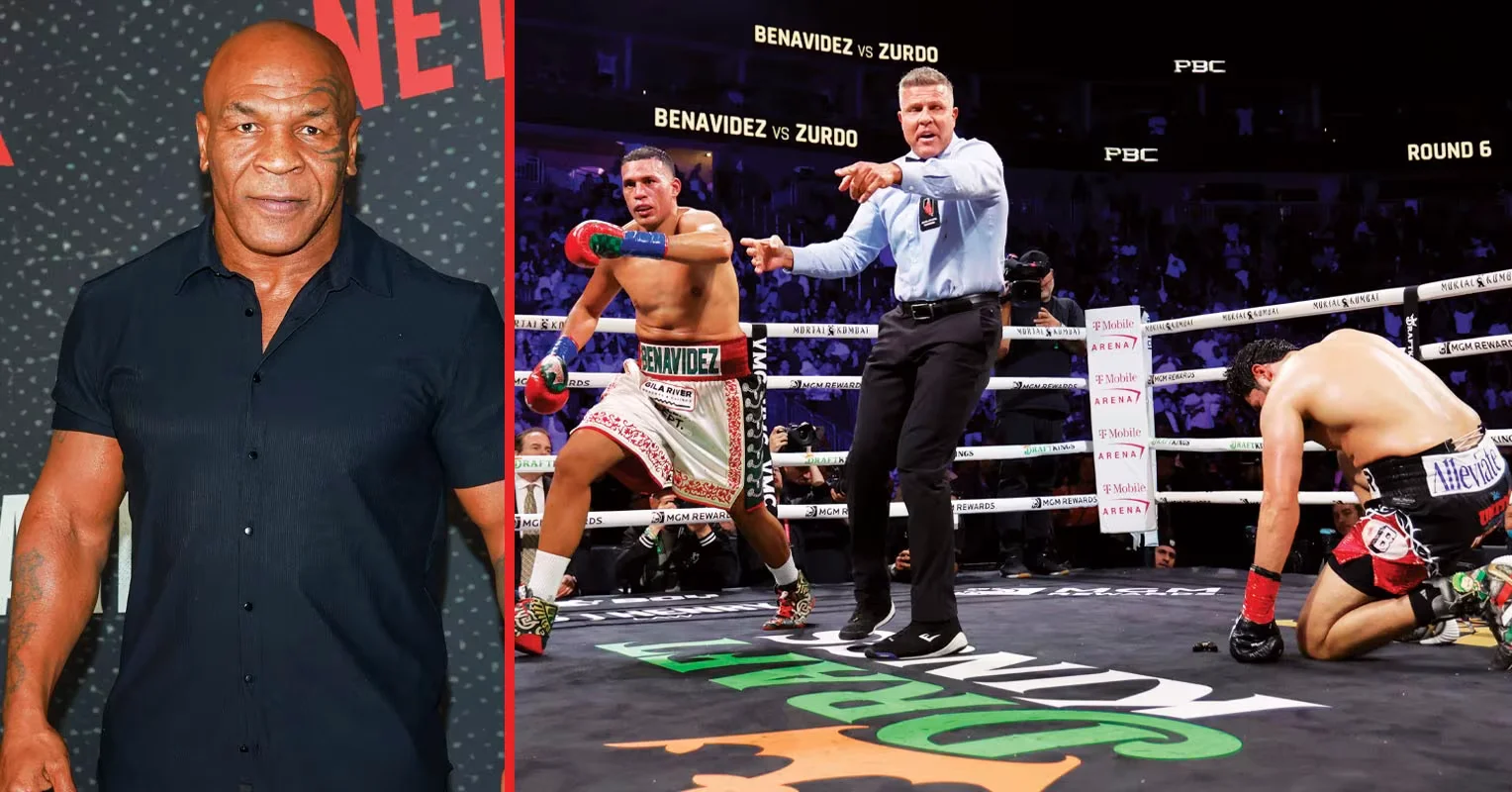 Tyson Praises Benavidez After Sixth-Round KO of Ramirez