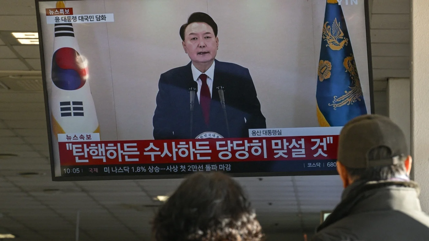 South Korea's Yoon Stands Firm Amid Martial Law Controversy and Impeachment Threats