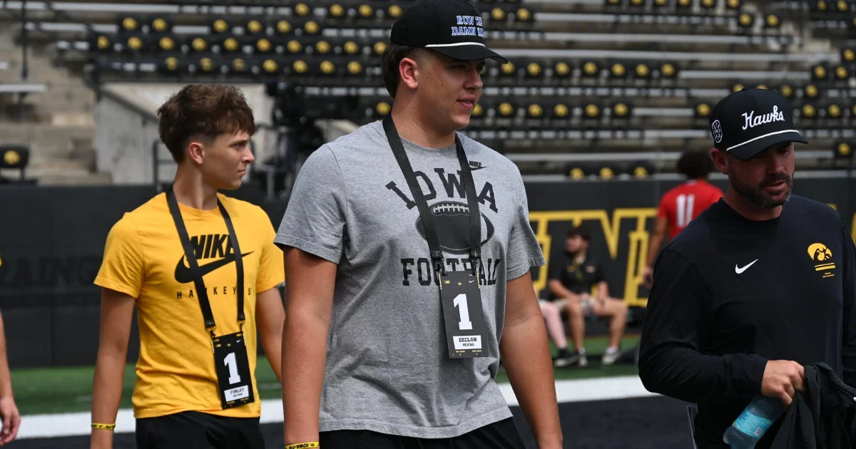 Cy-Hawk Visitors Expected to Push Iowa Beyond Five Recruits