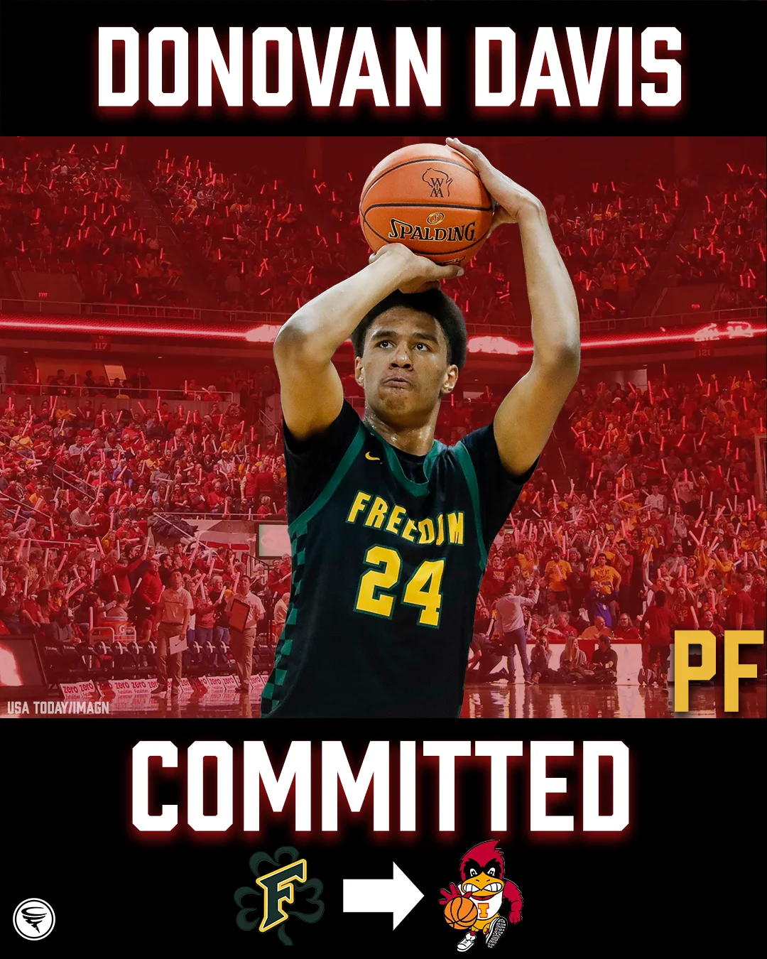 Cyclones land Wisconsin four-star forward Donovan Davis, boosting 2027 class