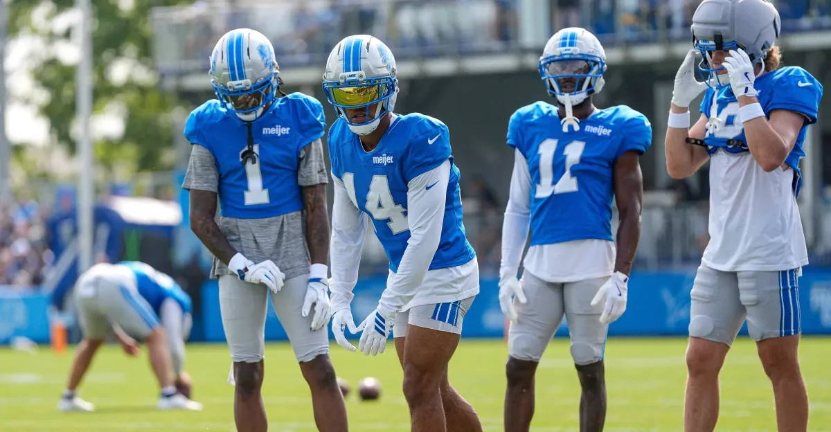 Lions update depth chart ahead of Commanders preseason clash