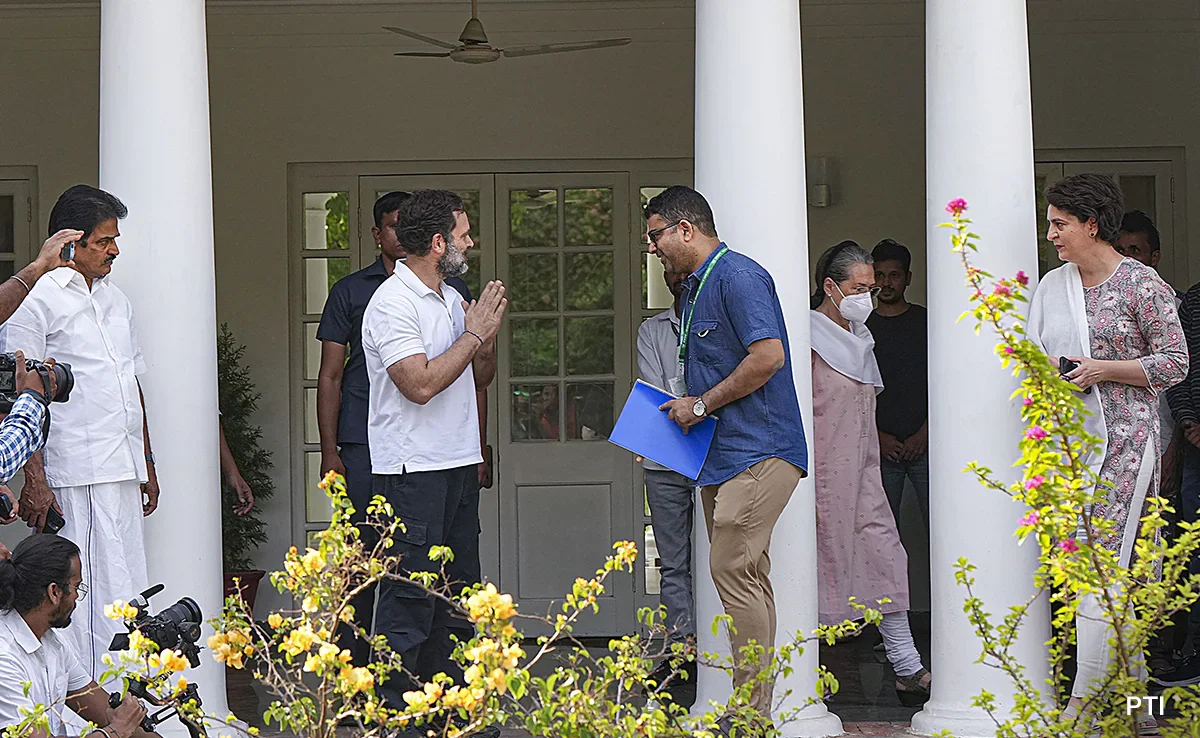 Rahul Gandhi vacates Delhi bungalow, ready to pay any price for speaking truth.