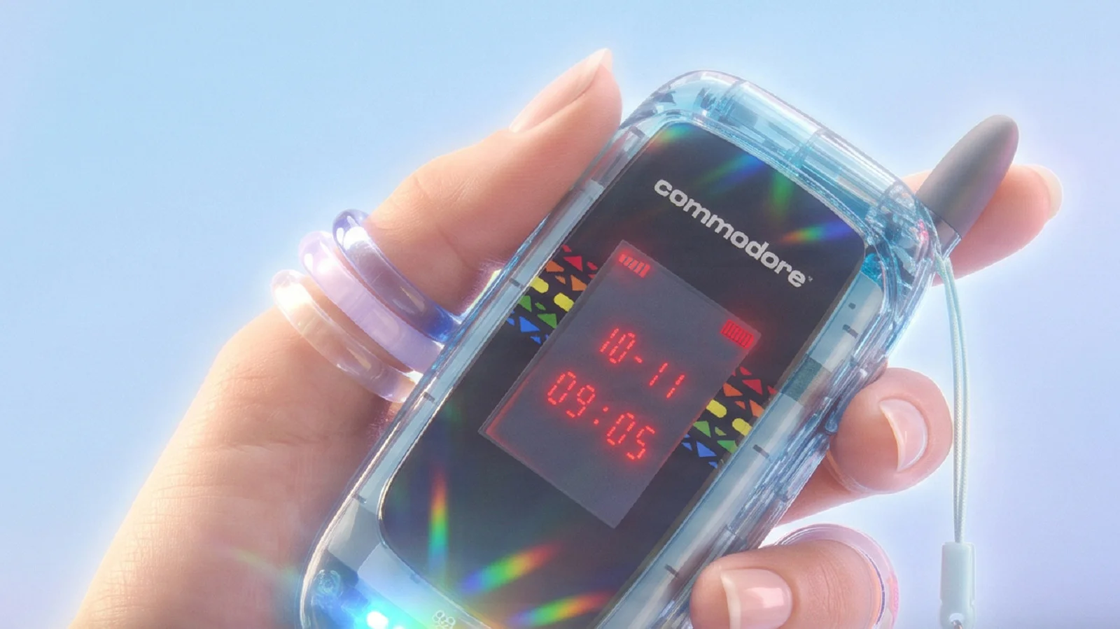 Retro Reboot: Commodore Unveils a Gen Z Targeted Minimalist Flip Phone