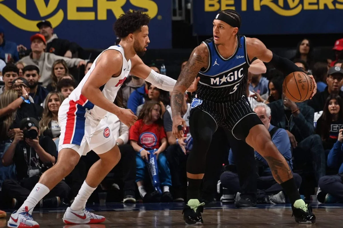 Magic Upset Pistons in Detroit Behind Balanced Scoring and Banchero's 23