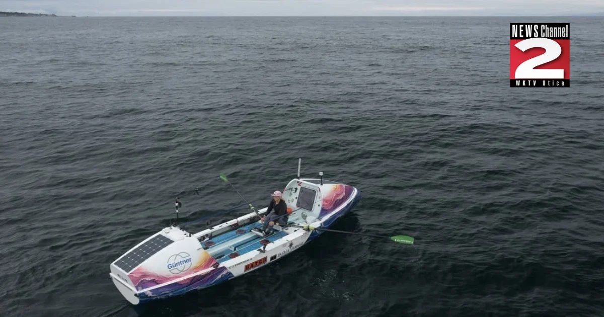 Adirondack Grad Smashes Solo Pacific Row, Sets New World Records