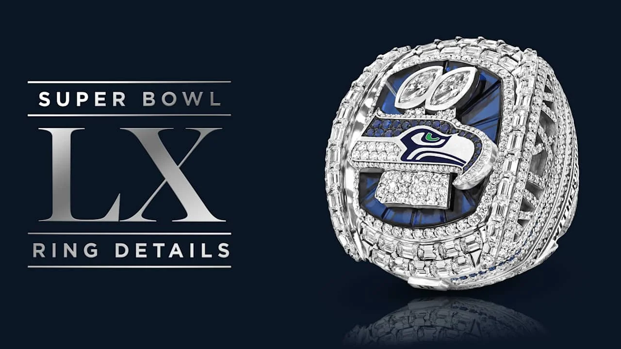 Seahawks Unveil Largest-Ever Super Bowl LX Ring