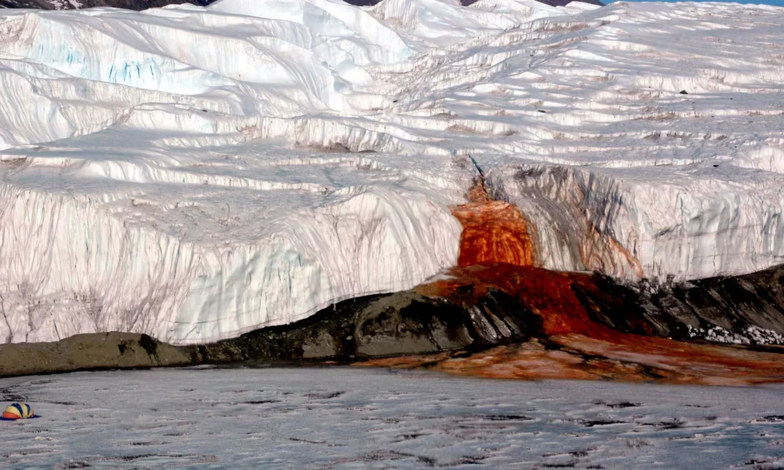 Blood Falls Mystery Solved: Rust-Colored Water Traces Hidden Subglacial Brine Under Taylor Glacier