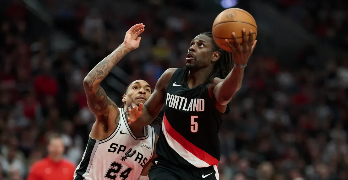 Spurs Rally Dashes Blazers' Game 4 Elimination Bid