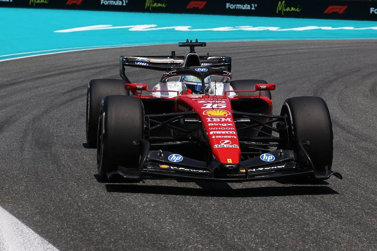 Leclerc Leads Miami Practice as Red Bull Upgrades Show Pace