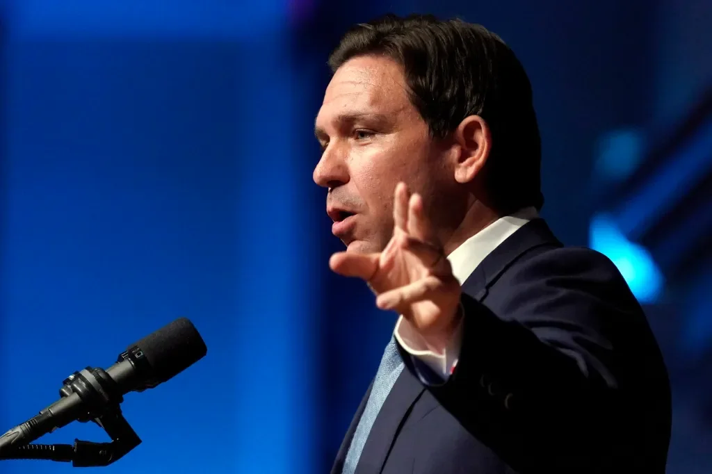 DeSantis's Florida budget decisions spark controversy and funding disparities.