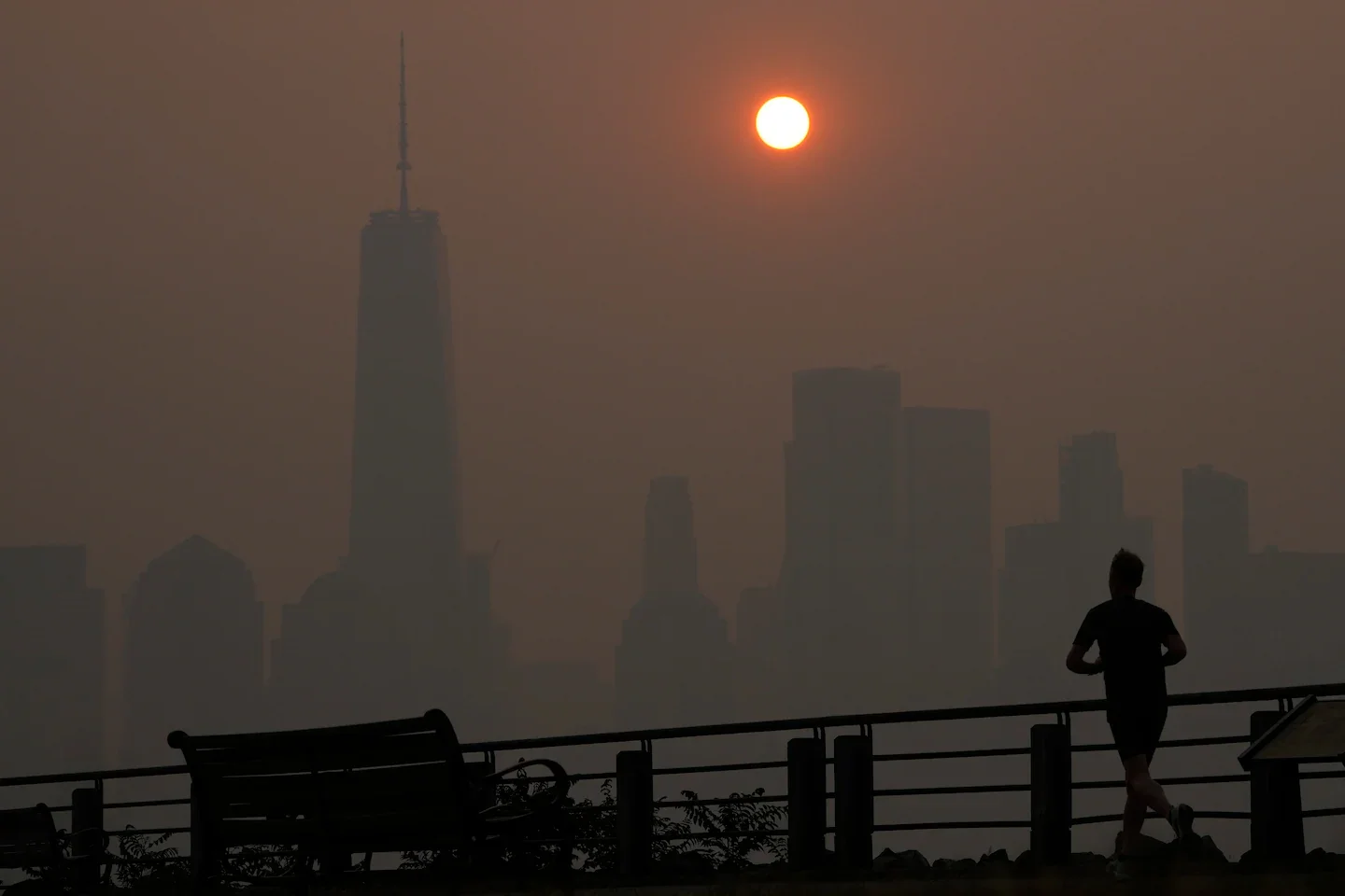 Wildfire smoke continues to impact air quality and travel in the US.